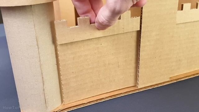 DIY Mini Cardboard Castle смотреть онлайн