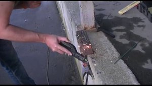 Сварка от генератора 2 кВа. Ток 61 ампер