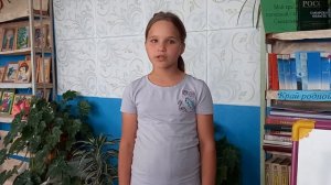 читает - Буянова Алиса (А.С.Пушкин «Туча»)