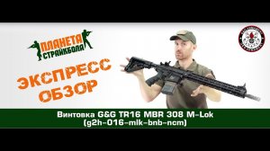 Обзор винтовки G&G TR16 MBR 308 M-Lok (g2h-016-mlk-bnb-ncm)