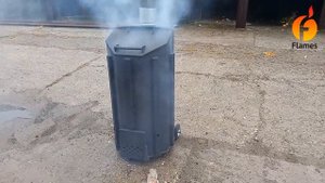 Печь для сжигания мусора Flames КАРАКУРТ