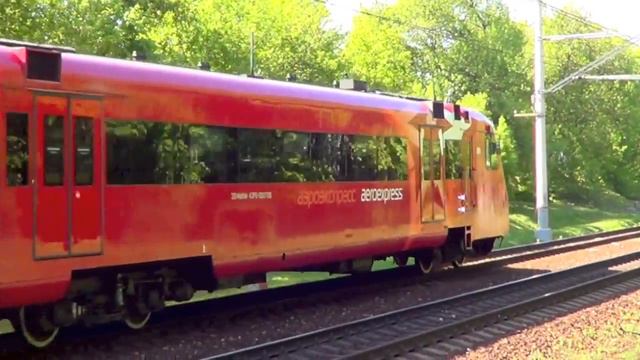 Электропоезд ЭД4МКМ-АЭРО-0007 "Аэроэкспресс" (1) смотреть онлайн