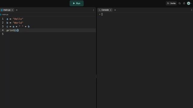 How to concatenate strings in Python