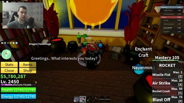 КАК ПОЛУЧИТЬ СВИТКИ И УЛУЧШИТЬ ОРУЖИЕ В БЛОКС ФРУКТС смотреть онлайн