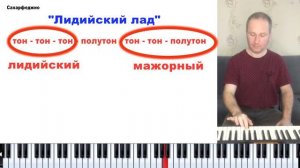 Лидийский лад | Сахарфеджио | уроки музыки | сольфеджио