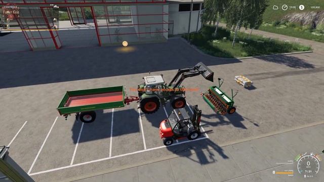 Farming Simulator 19 - Back to Basics - Using Pallets and Big Bags - FS125 смотреть онлайн