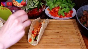 Рецепт тако с фаршем, говядиной и ананасами | Taco recipe |  для EATING с Верняевой