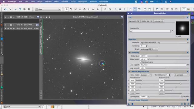 Pixinsight Workflow Tutorial - The Sombrero Galaxy Part 1 смотреть онлайн