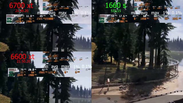 6700 xt VS 6600 xt VS 1660 super || Far Cry 5 | Bench | 2k | 1440p смотреть онлайн