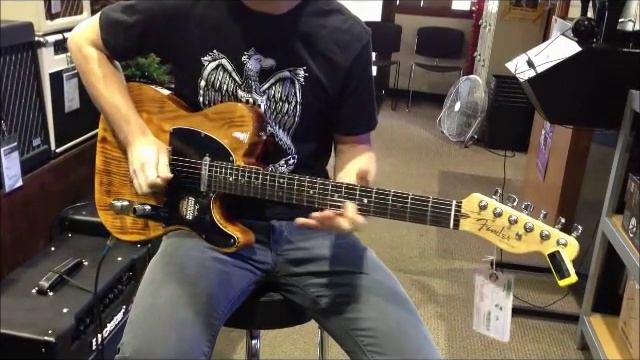 Fender American Design Burnt Pine Telecaster смотреть онлайн