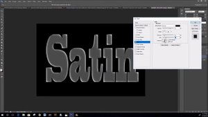 How to use Satin Layer Style in Photoshop