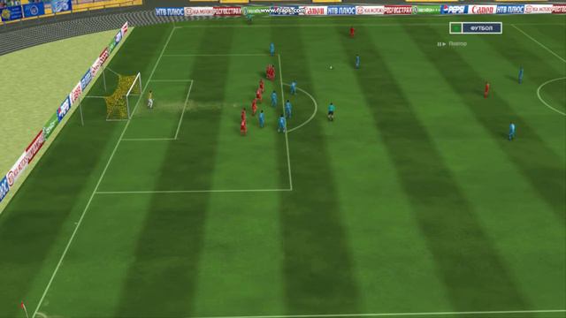 Крученный мяч в девятку от Мигеля Данни FIFA 10