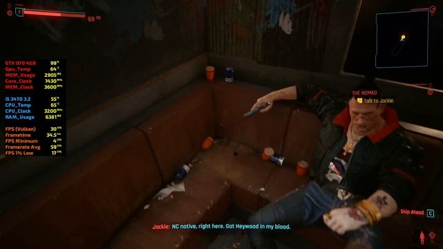 Cyberpunk 2077 - GTX 970 4GB - i5 3470 3.2 - 8GB - Low Medium High - 900p - 1080p смотреть онлайн