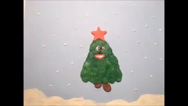Пластилиновый мультик своими руками НОВЫЙ ГОД смотреть онлайн