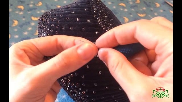 Как сшить тюбетейку. Сборка тюбетейки. смотреть онлайн