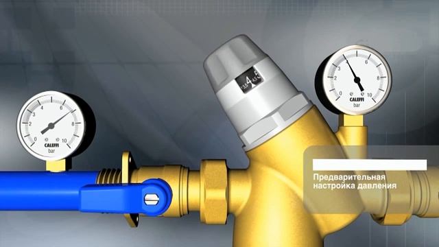 Редуктор давления воды - устройство, регулировка, принцип работы
