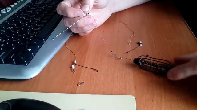 ? Фидерный монтаж УНИВЕРСАЛЬНАЯ ВСТАВКА - оснастка/снасть для рыбалки своими руками. Патерностер.