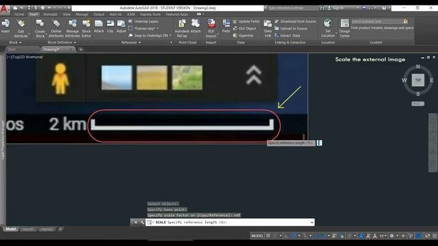 Autocad - How to Scale an image to its real size (Easy!) смотреть онлайн