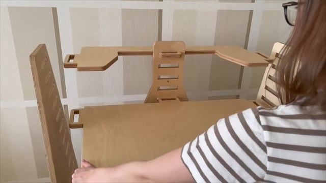 Стол-трансформер для удаленной работы WOODOOX STANDARD смотреть онлайн