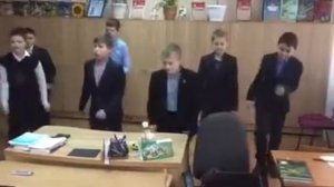 Репетиция танца мальчиков