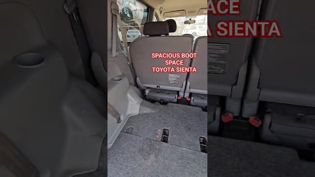 TOYOTA SIENTA BOOTSPACE #car #toyota #sienta #bootspace #uganda #kampala #automobile #carreview