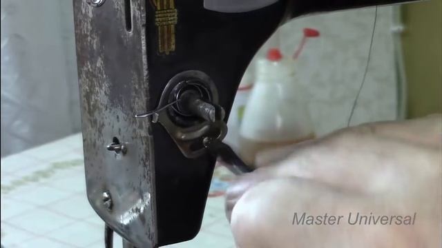 Госшвеймашина. Пружина живой нити, гнём, устанавливаем, регулируем. Видео № 183. смотреть онлайн