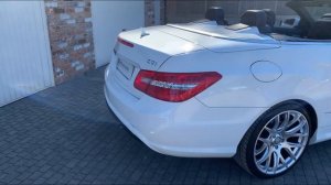 2012/62 MERCEDES-BENZ E220 CDI SPORT MANUAL CONVERTIBLE BLUE-EFFICIENCY FOR SALE IN POLAR WHITE