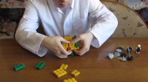 Собираем грузовик на колесах из конструктора Фанкластик