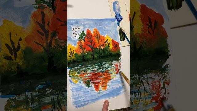 Малюнок в техніці монотипія смотреть онлайн