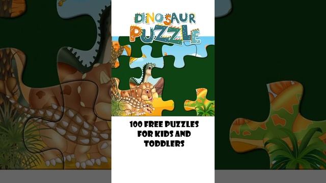 Fun Dino Puzzle Game for Little Kids and Toddlers