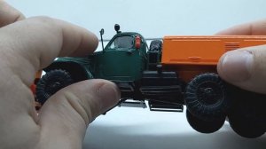 Д-470 ЗИЛ-157Е ОЧЕНЬ КРУТАЯ! Масштабная модель 1:43   / Легендарные Грузовики СССР / №51 Modimio
