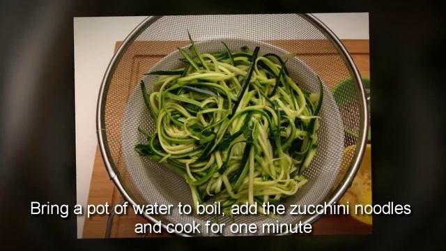 Learn How To Make Zuchinni Noodles смотреть онлайн
