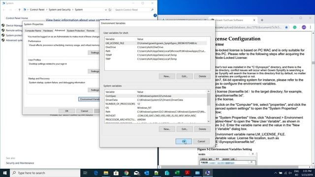 GOWIN LICENSE SETUP