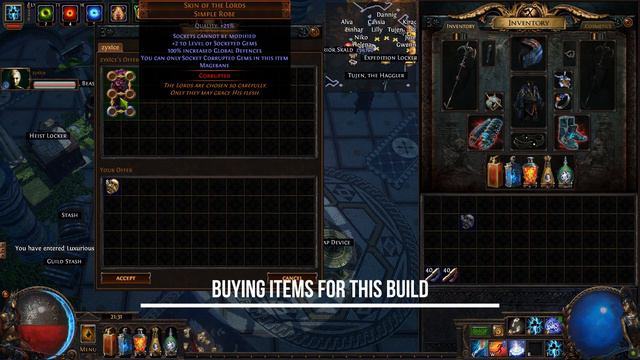 [PoE] Tankiest CWDT Wardloop Build Ever Made - Saboteur Volatile Dead, Firestorm, 75M DPS смотреть онлайн