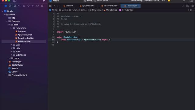 Fetch Movies Using Async Await  | Episode 3 | SwiftUI