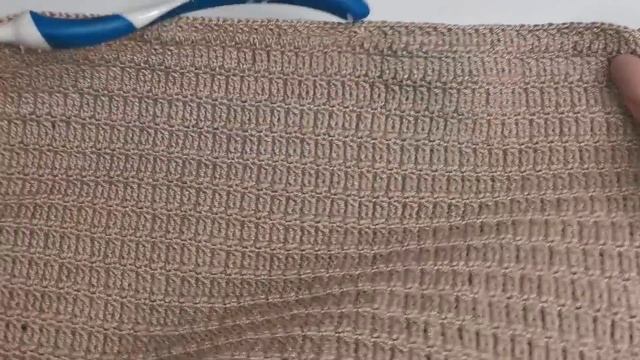 Я вяжу узор крючком //жаккардовый узор "Окошки" //расчёты на оверсайз размер футболки "Лимончик" ? смотреть онлайн