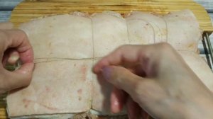 Что можно приготовить из тонкого сала. Вкусное и дешёвое блюдо из сала с начинкой.