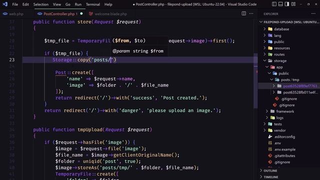 Laravel Upload Files with Filepond, Preview and Cancel | Laravel Tutorial
