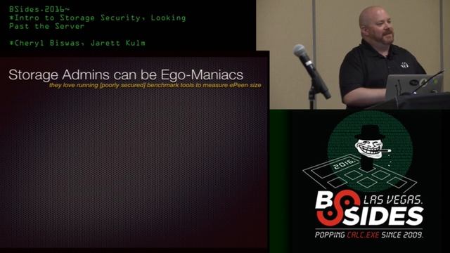 Intro to Storage Security, Looking Past the Server - Jarett Kulm смотреть онлайн