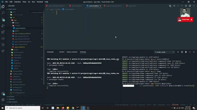 51. Setup new Project for Ngrx Data. Install all ngrx dependencies for ngrx data in Ngrx Angular Ap смотреть онлайн