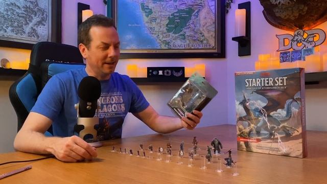 D&D Starter Set Miniatures Comparison: Dragons of Stormwreck Isle смотреть онлайн