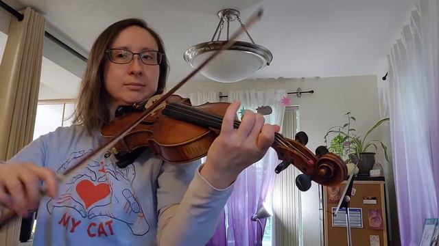 "Danse Macabre" by Saint-Saens, arr. for violin duet by CM, 1st violin part only смотреть онлайн