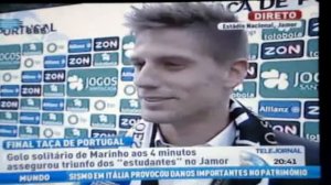 Declarações Taça de Portugal 2012 - Adrien Silva (1)