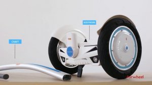 Airwheel S3 smart electric scooter—unpacking and assembling