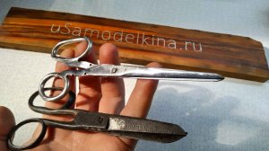 Ножницы Зингер дореволюционные, и ножницы СССР за два с полтиной, ремонт и восстановление.