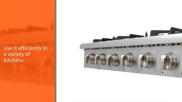 Top 5 Best 36 Inch Gas Range Reviews 2023 | Stainless Steel Gas Range With 6 Sealed Burners смотреть онлайн