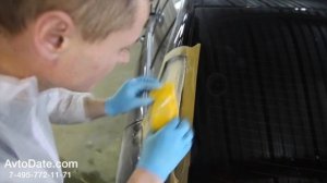Локальная покраска заднего крыла от и до
