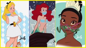 Как бы провели пандемию персонажи Диснея?