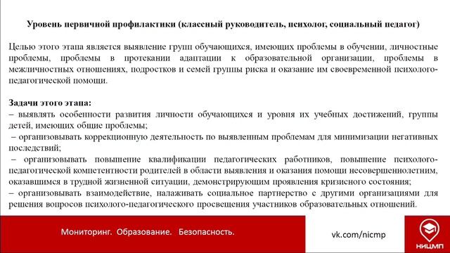 Профилактика рисков суицидального поведения в образовательной среде