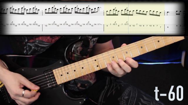 Europe - The Final Countdown SOLO (Tutorial/Slowed Down/Tabs) смотреть онлайн